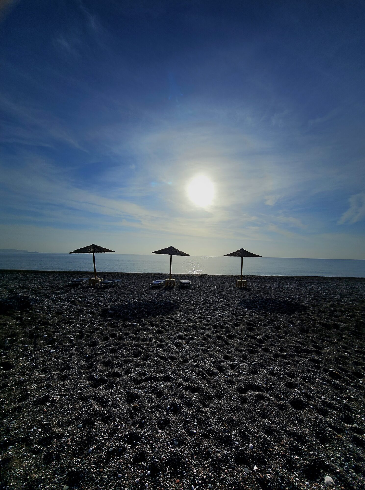 Almost-private beach